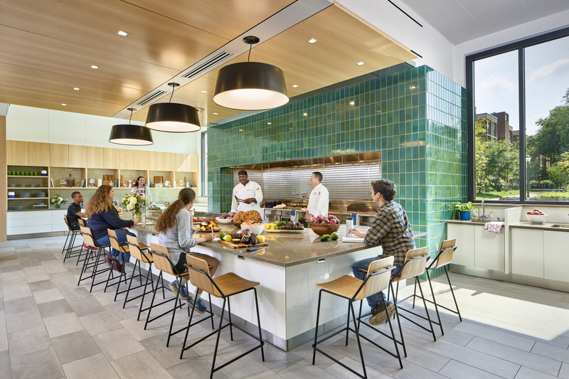 A photo of Quaker Kitchen dining space