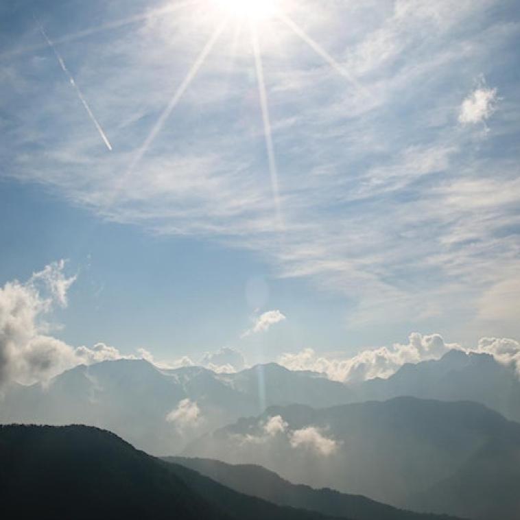 sun and clouds image