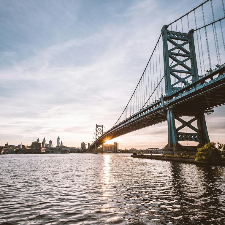 The Ben Franklin Bridge