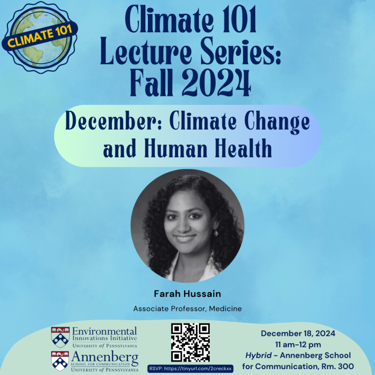 Climate 101 December Flyer