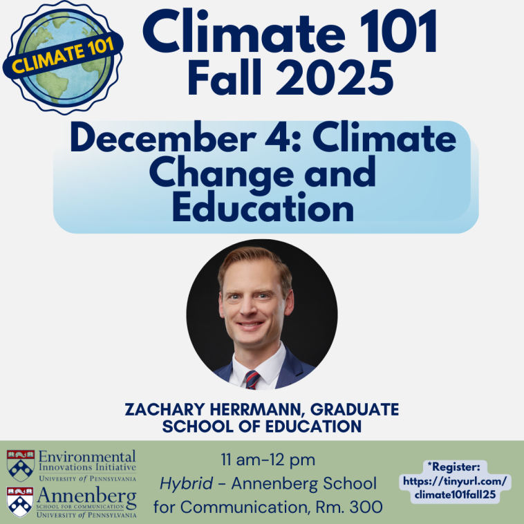 Climate 101 Flyer
