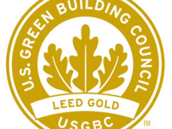 LEED gold certification award