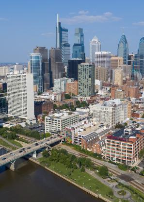 Skyline of center city Philadelphia